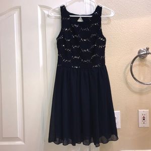 Sparkly navy blue formal dress✨